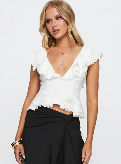 Sienna Ruffle Top