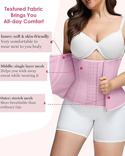 ZipCurve™ Waist Sculptor – Workout Compression Shapewear