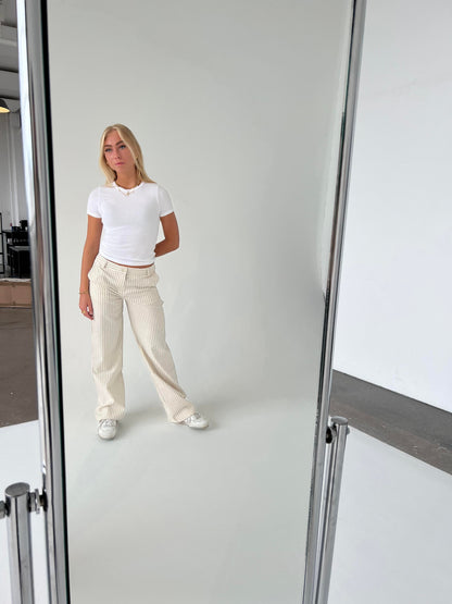 Statement pants  - Off white