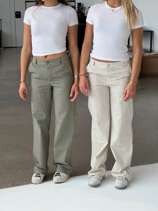 Statement pants  - Off white