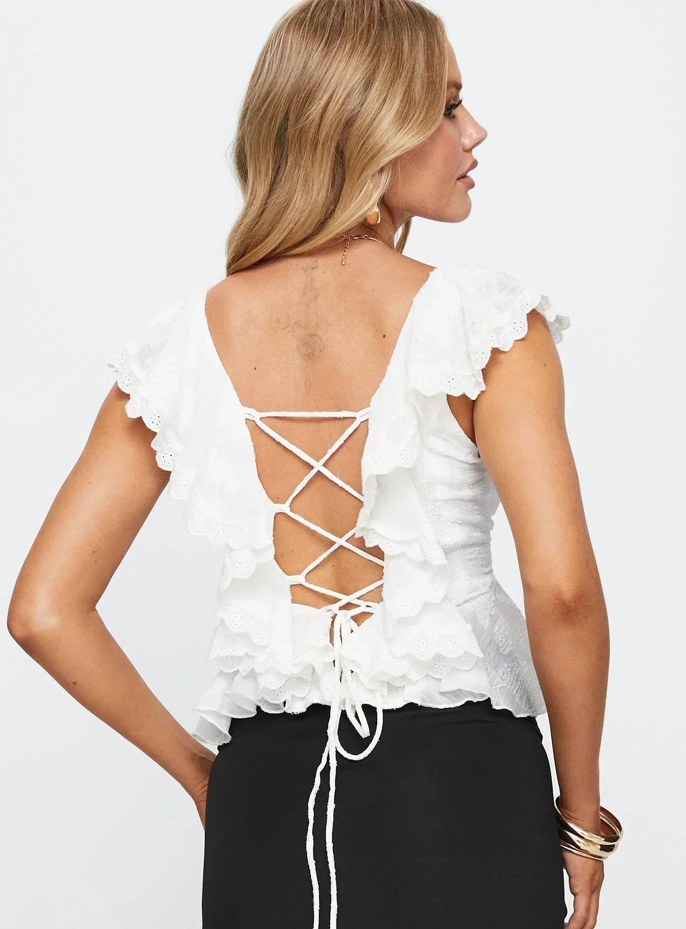 Sienna Ruffle Top