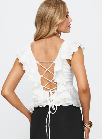 Sienna Ruffle Top