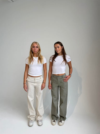 Statement pants  - Off white