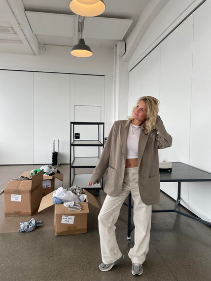 Statement pants  - Off white