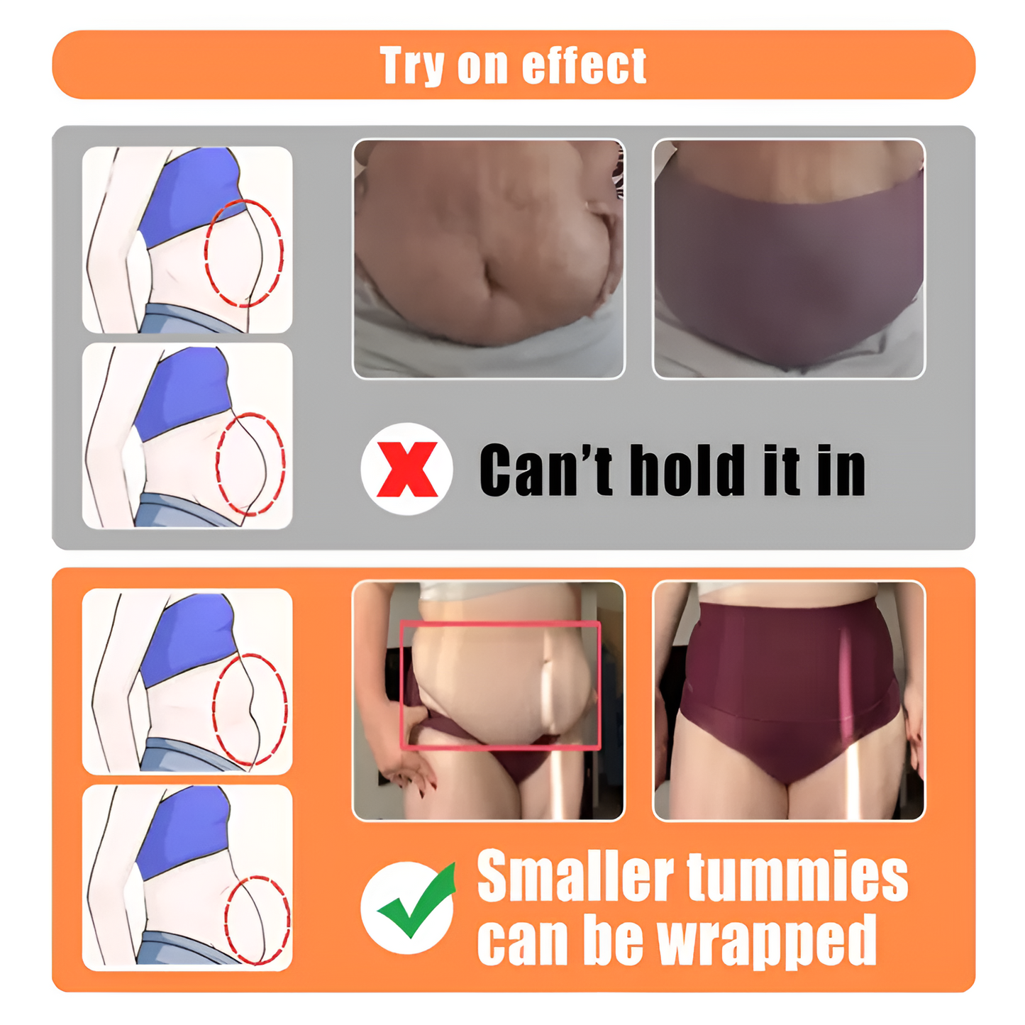 FlexFit High-Waist Seamless Panty – 4-Pack