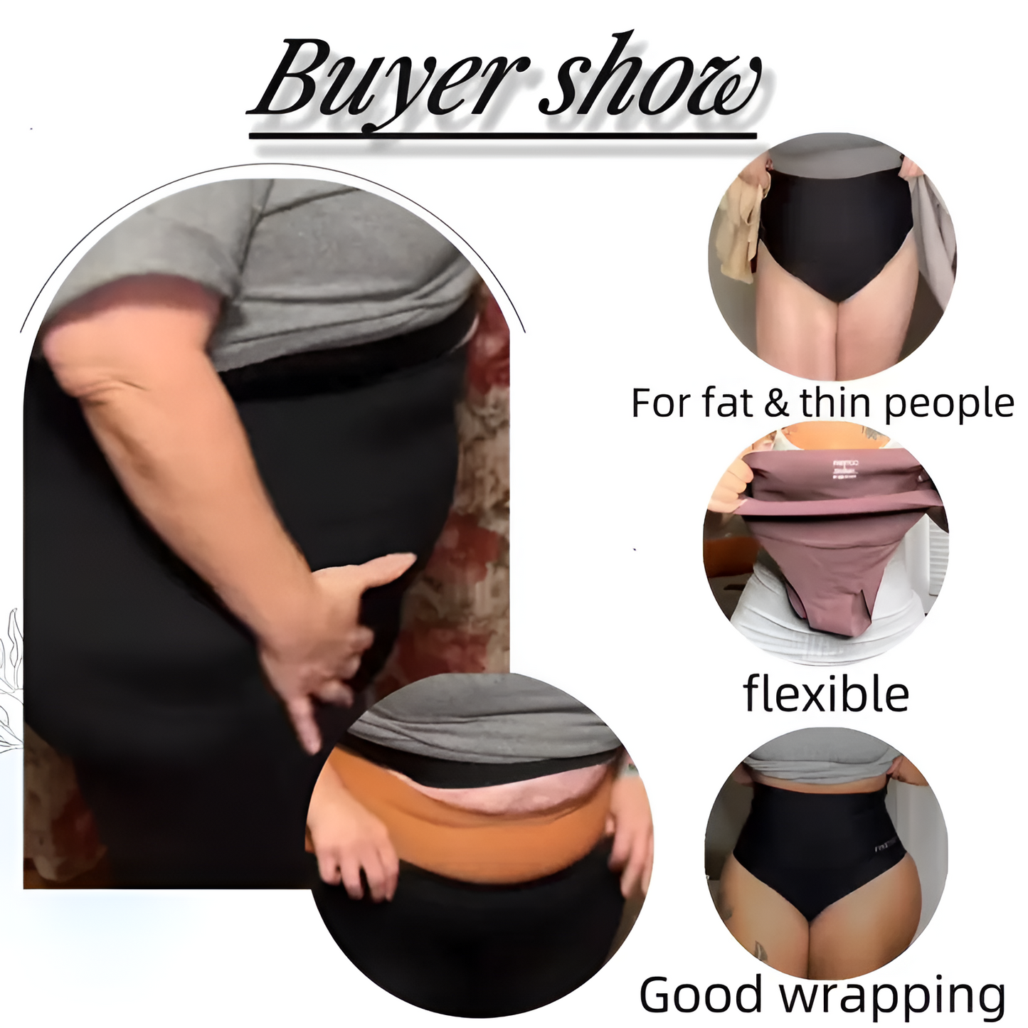 FlexFit High-Waist Seamless Panty – 4-Pack