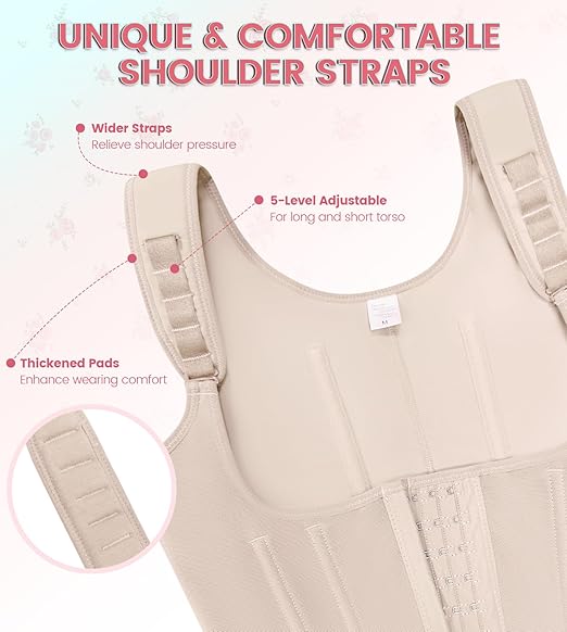 Shapshe® Fajas Colombianas Full Body Tummy Control Butt Lifting Post Surgery Compression Shapewear