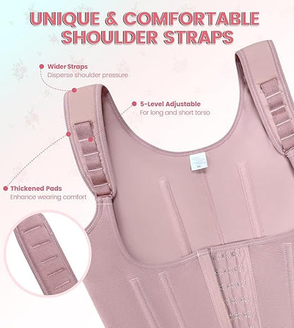 Shapshe® Fajas Colombianas Full Body Tummy Control Butt Lifting Post Surgery Compression Shapewear