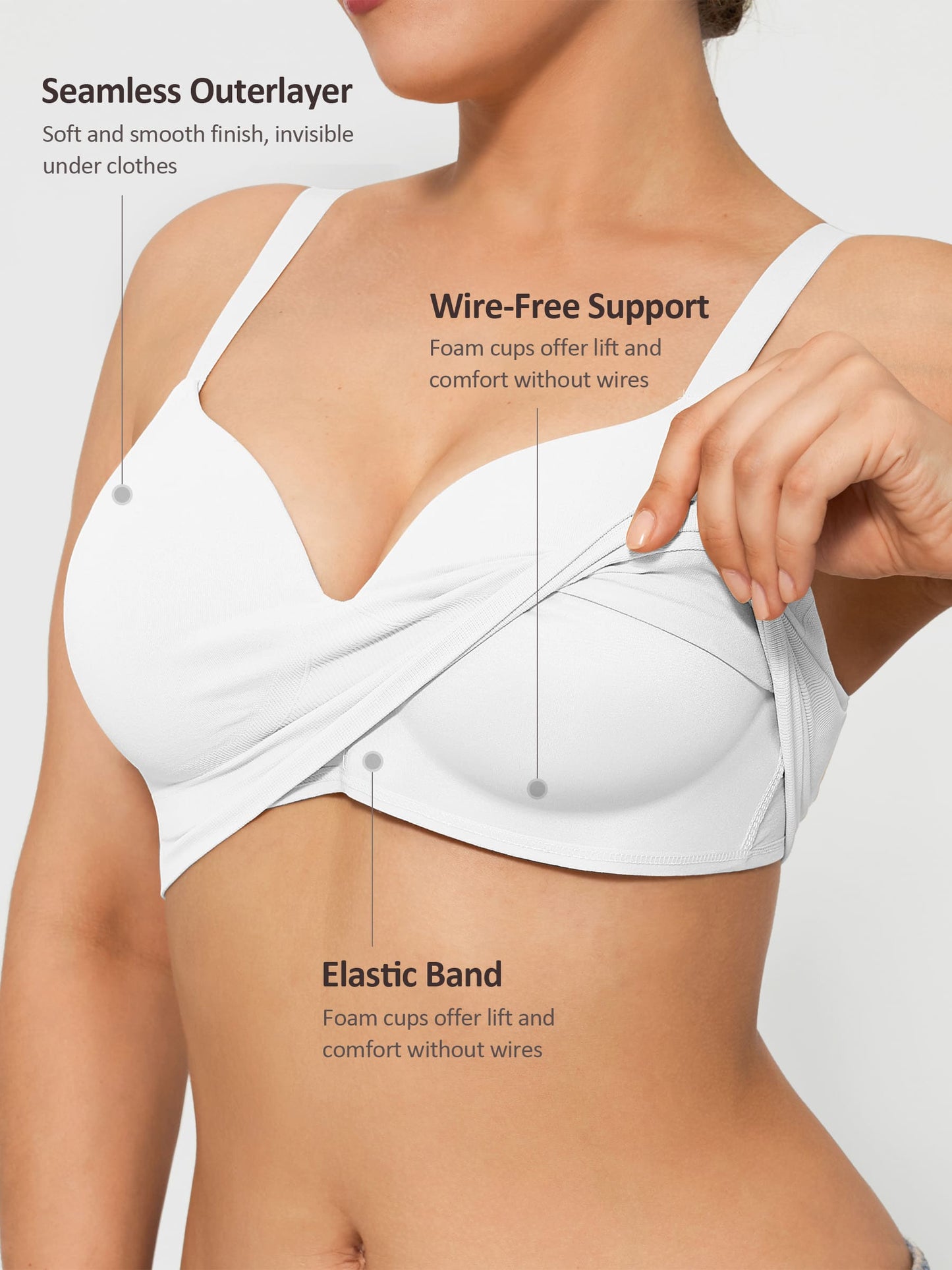CloudLift Wireless Bra