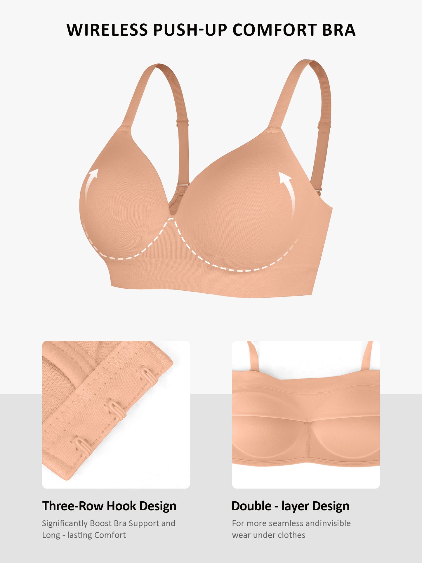 CloudLift Wireless Bra
