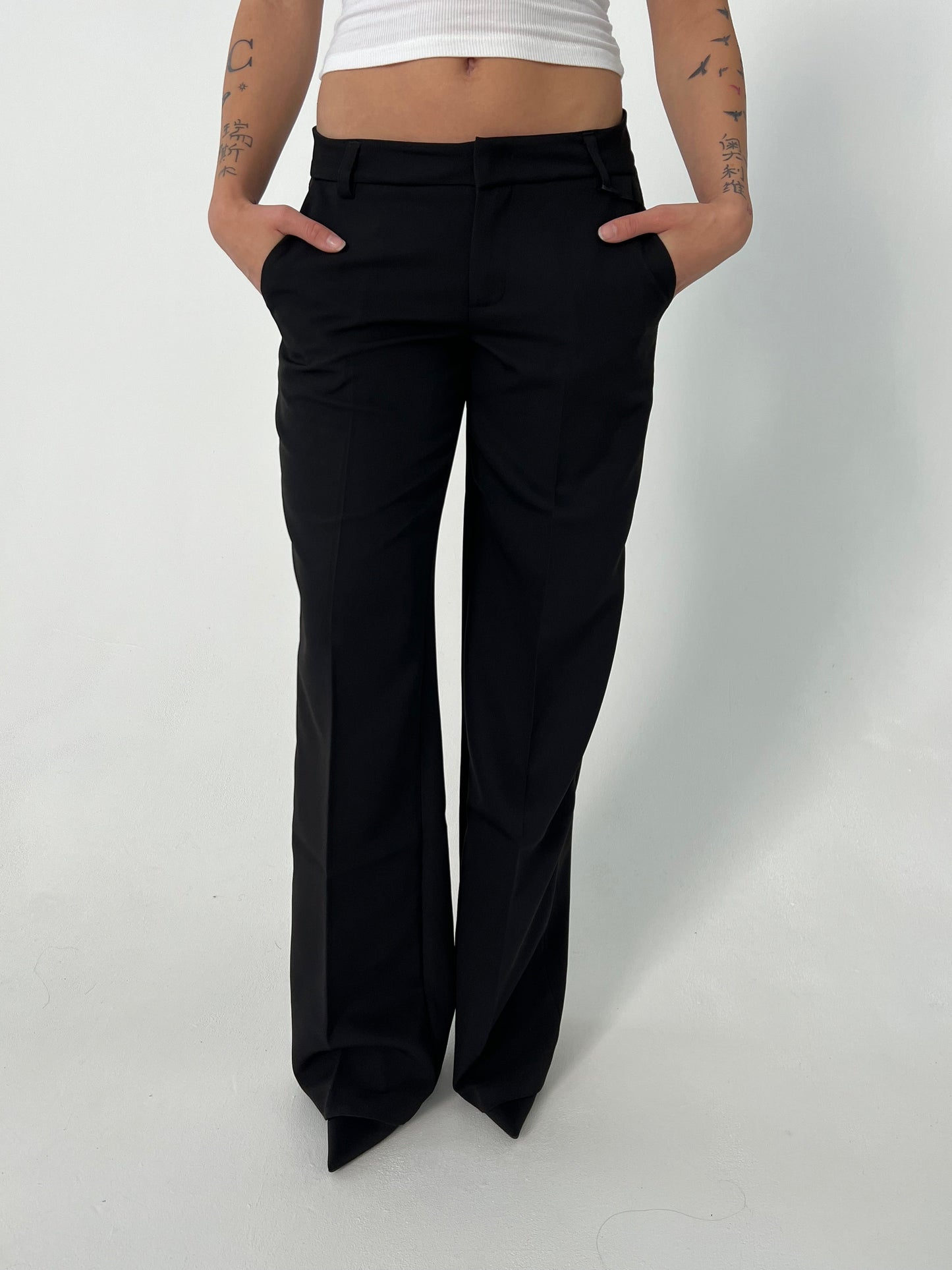 Britney low waisted suit pants