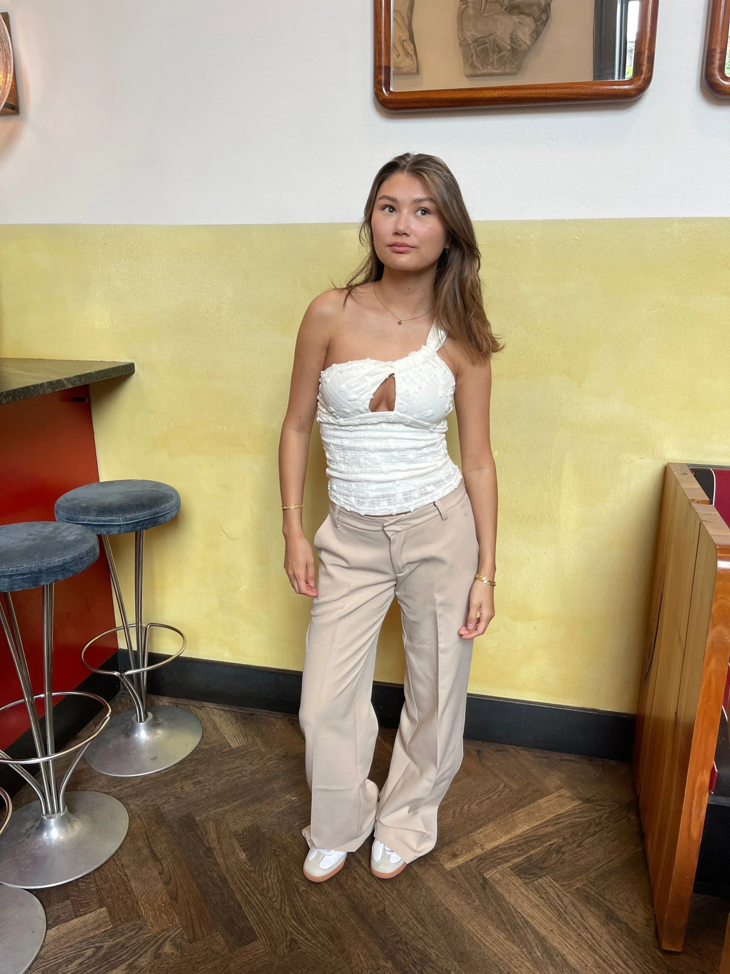 Britney low waisted suit pants