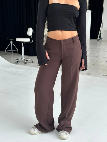 Britney low waisted suit pants
