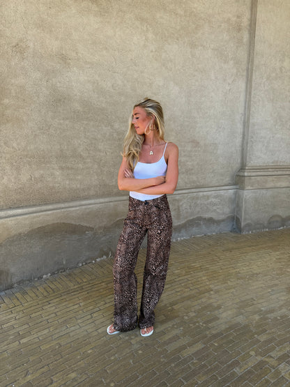 Evelyn pants - Leopard
