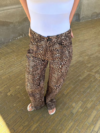 Evelyn pants - Leopard