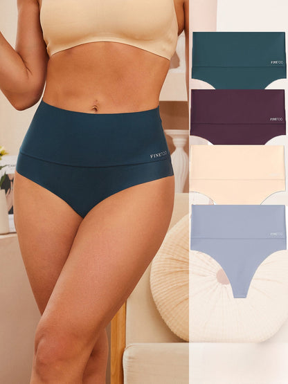 FlexFit High-Waist Seamless Panty – 4-Pack