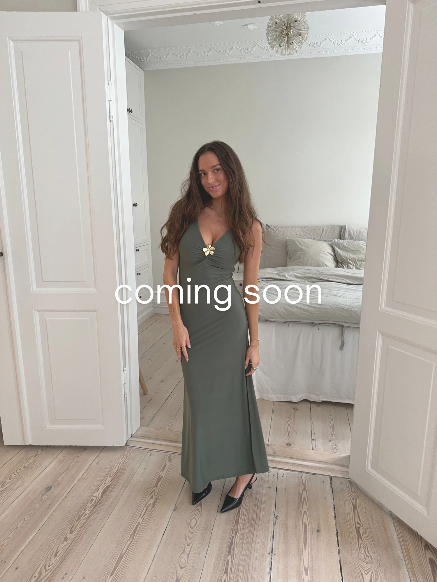 Tita maxi dress - Sage green
