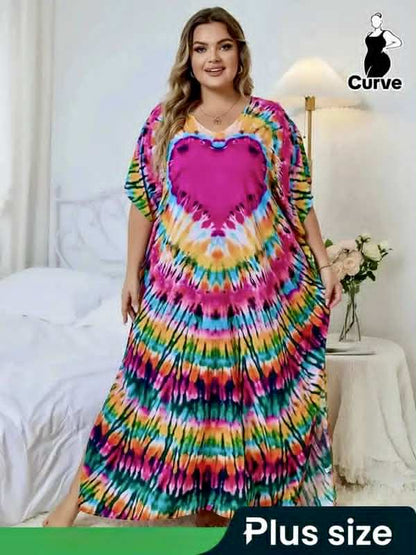 VivaGlow Kaftan Dress