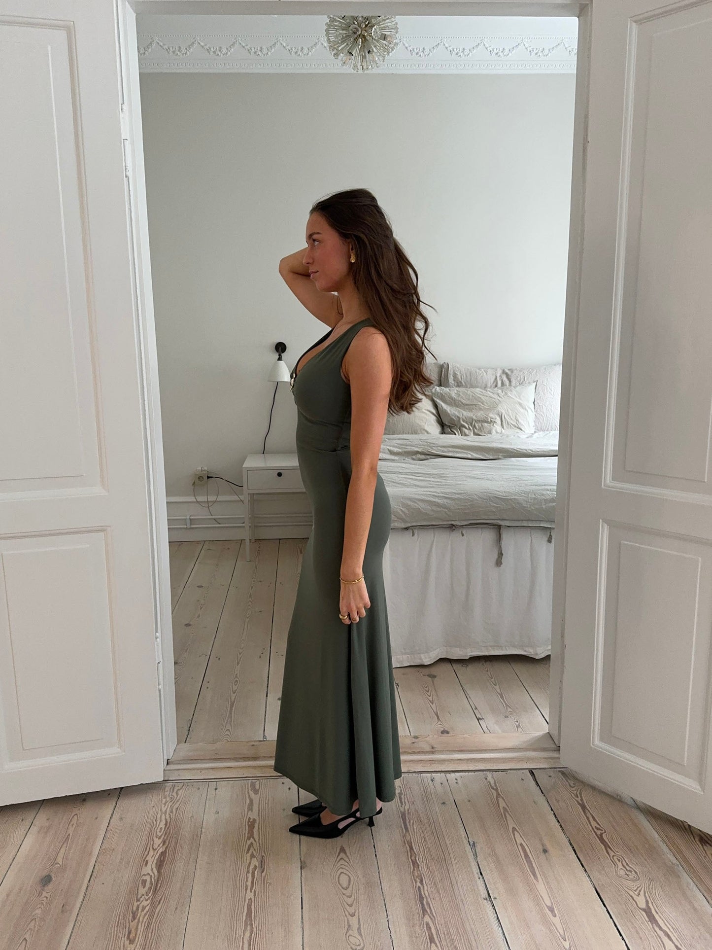 Tita maxi dress - Sage green