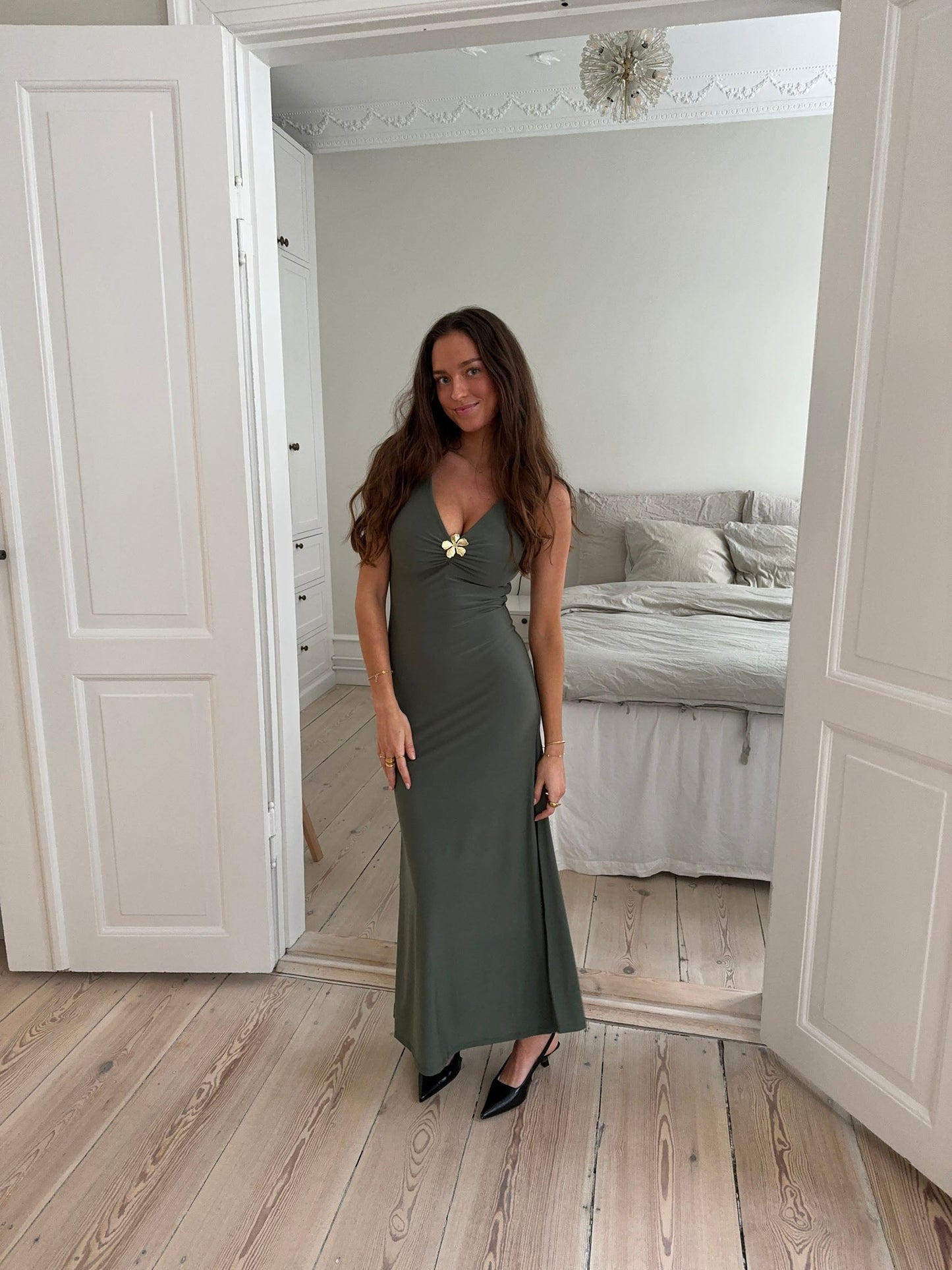 Tita maxi dress - Sage green